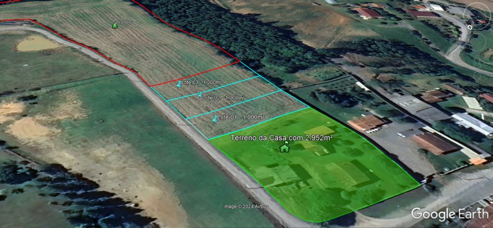 Terreno - Venda - Campo da Lana - Mafra - SC